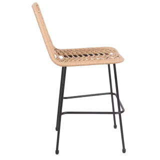 PACK 2 TABURETES BAR RATAN OKA