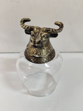 6 vasos de 100 ml con base metal animales místicos