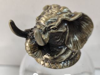 6 vasos de 100 ml con base metal animales místicos