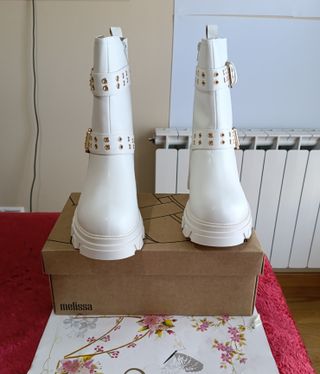 Botines blancos tendencia #38