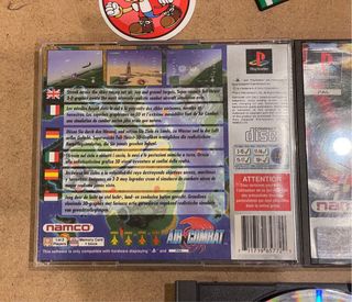 AirCombat PS1 PAL MULTI 🇬🇧🇫🇷🇮🇹🇪🇸🇩🇪🇳🇱 Platinum(no manual)