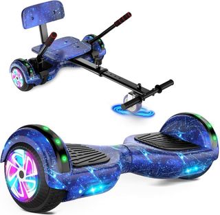 Hoverboard 6.5 con Go Kart y Luces LED. NUEVO