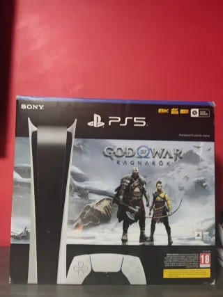 Consola PS5 Digital + 2 Mandos