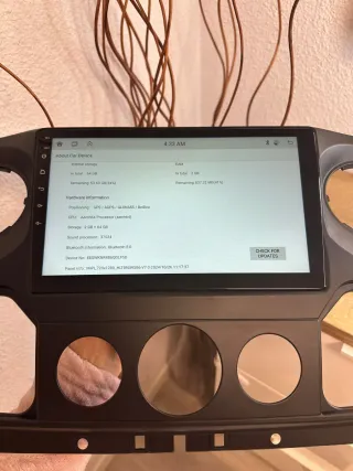 Radio Coche Pantalla para Nissan / Opel / Renault