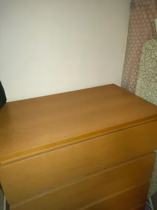 Cómoda MALM Ikea roble