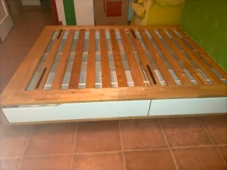 Cama/canapé Ikea con 4 cajones