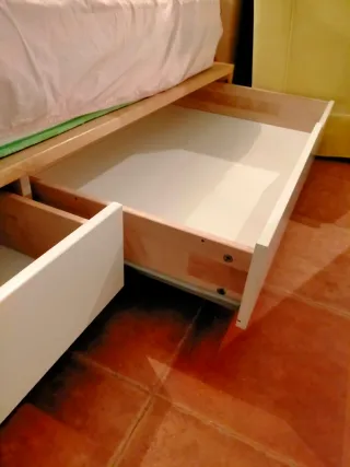 Cama/canapé Ikea con 4 cajones