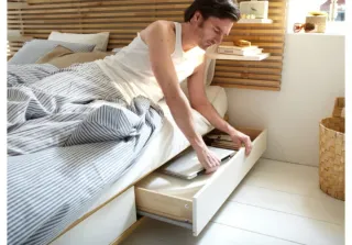 Cama/canapé Ikea con 4 cajones