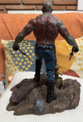 Diorama PVC Drax y Groot. Guardianes de la Galaxia