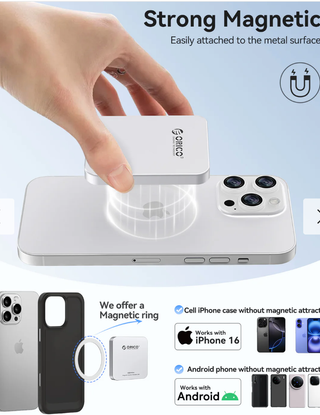 ORICO K20 Mini SSD Portátil Magnético 512GB