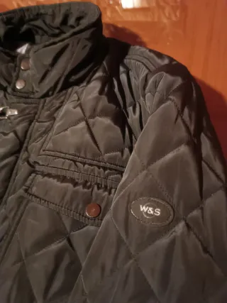 Giubbotto uomo WAMPUM nero trapuntato