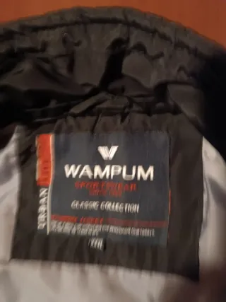 Giubbotto uomo WAMPUM nero trapuntato