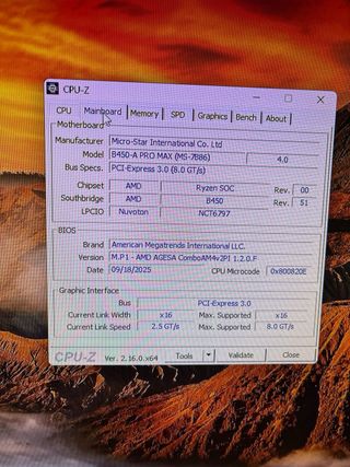 Placa Base MSI B450-A PRO MAX