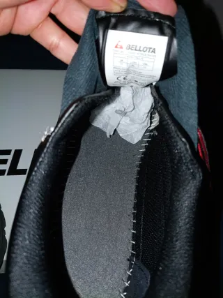 Zapatos de seguridad Bellota negros