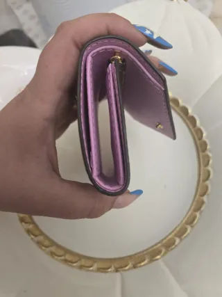 Portafoglio Louis Vuitton donna marrone e rosa