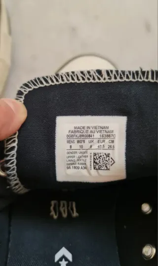 Zapatillas Converse Negras