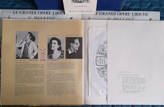 4 Vinili-La Sonnambula-Grandi Opere Liriche