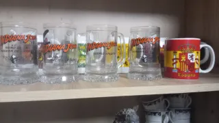 Tazas Indiana Jones (Set de 4)