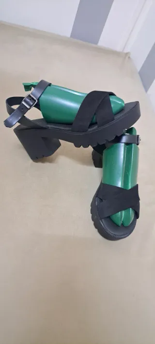 Sandalias NYC Negras