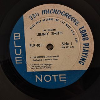 LP Jimmy Smith - The Sermon! (Blue Note)