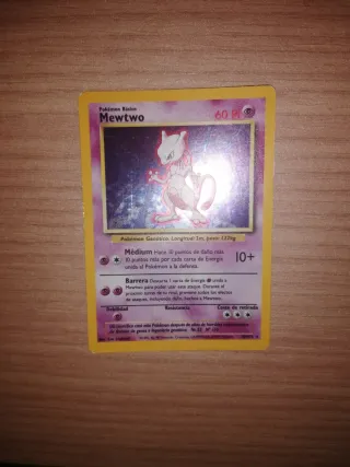Carta Pokémon Mewtwo Original