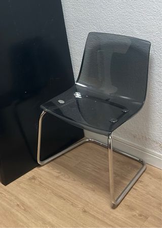 Seggiole Ikea Tobias Grigio Cromato