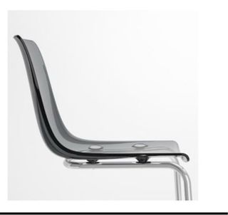 Seggiole Ikea Tobias Grigio Cromato