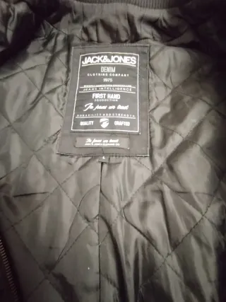 Abrigo Jack & Jones Negro