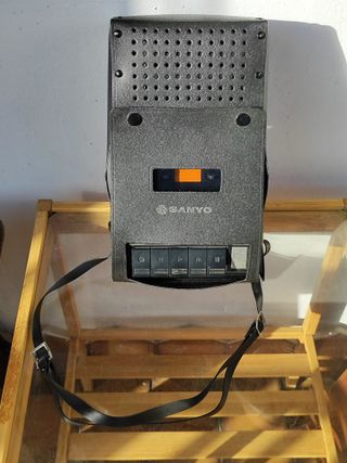Grabadora Cassette Portátil Sanyo M1530X Vintage