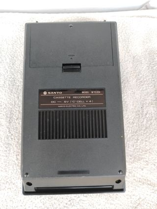 Grabadora Cassette Portátil Sanyo M1530X Vintage