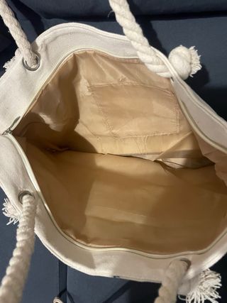 Bolso de playa grande con estampado