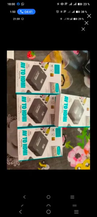 Convertidor AV a HDMI M2-VS