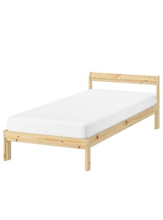 Cama individual Ikea de pino