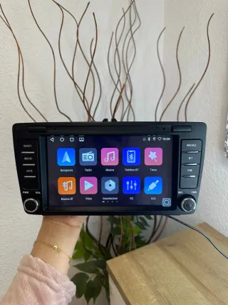 Radio pantalla de coche para Skoda Octavia