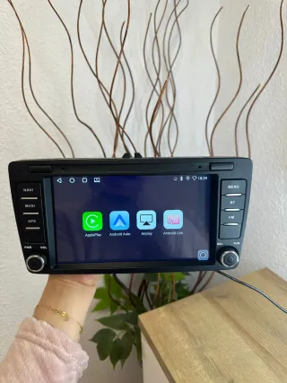 Radio pantalla de coche para Skoda Octavia