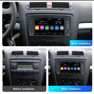 Radio pantalla de coche para Skoda Octavia
