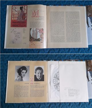 4 Vinili G. Puccini Madama Butterfly Opere Liriche