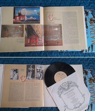 4 Vinili G. Puccini Madama Butterfly Opere Liriche