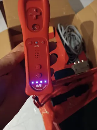 Nintendo Wii Mini Rossa Completa Scatola