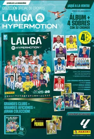 Cromos LaLiga Hypertensiones 2025-2026