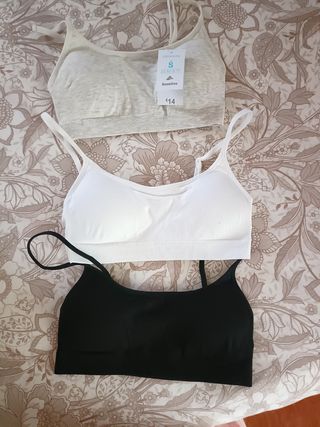 Lote 3 Sujetadores Deportivos Primark Talla S