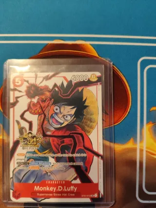 Carta One Piece Monkey D. Luffy ST01-012