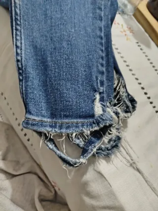 Pantalón vaquero Zara hombre azul