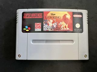 El Rey León Blue Label Edition Super Nintendo SNES
