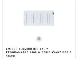 Emisor Térmico Digital Programable 1800W
