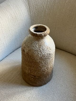 Florero/Jarrón de Zara Home Cerámica Beige