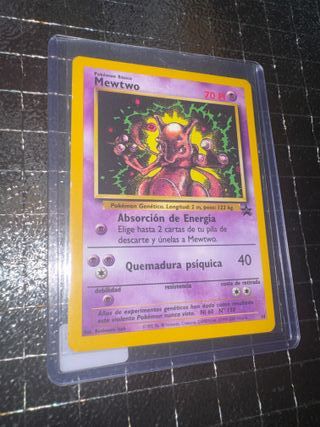 Carta Pokémon Mewtwo Rara