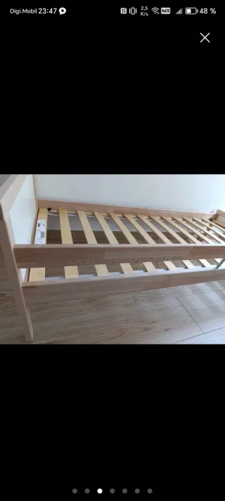 Cama infantil de madera