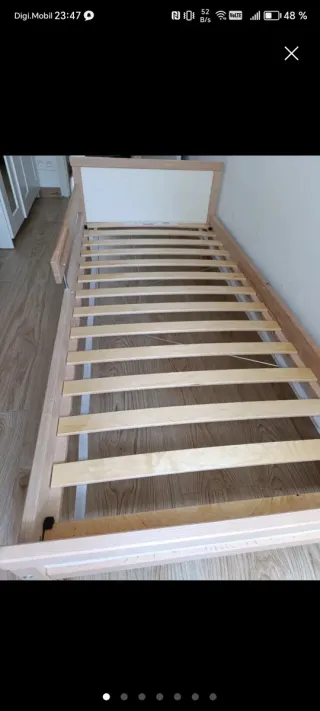 Cama infantil de madera