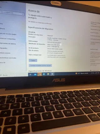 Portátil Asus Intel Core i7